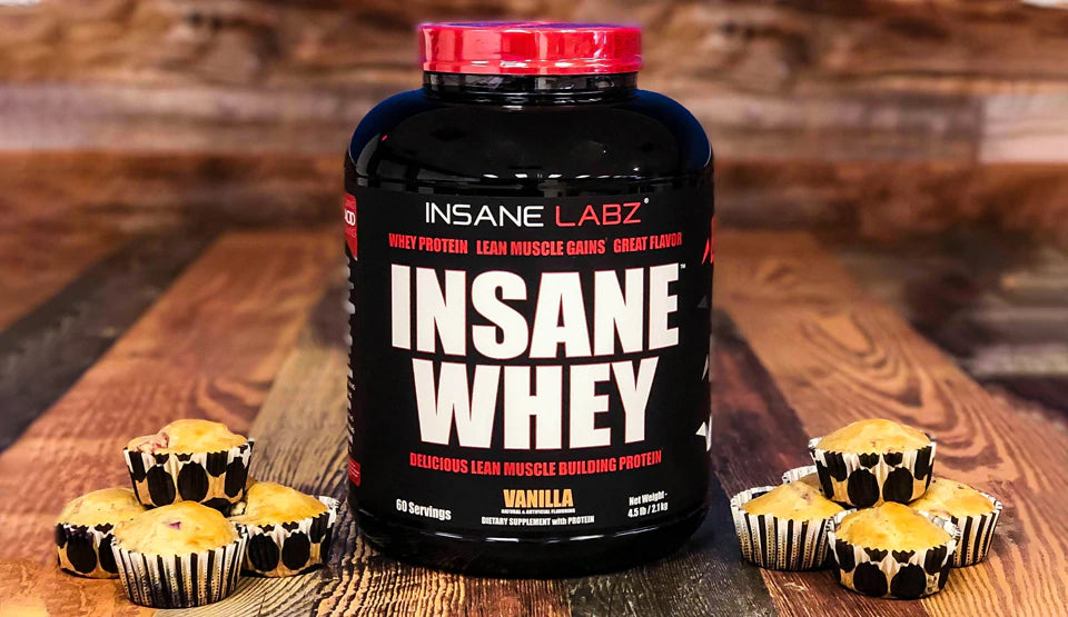 Mixed Berry Whey Protein Muffin Recipe