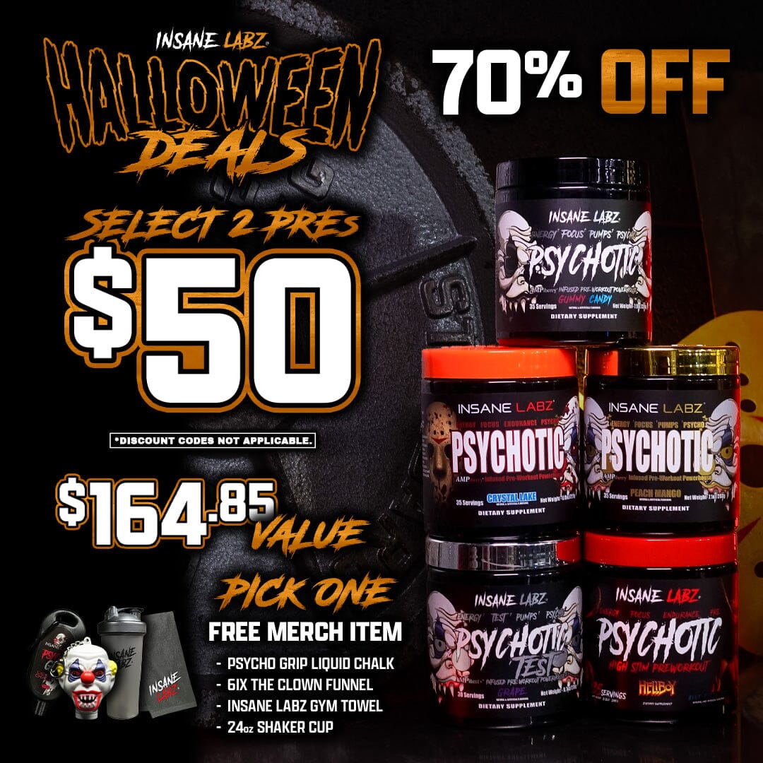 Halloween Deals: 2 Pre for $50-Free Merch