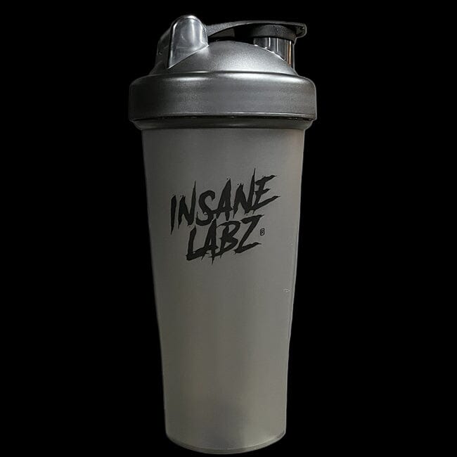 Shaker Cups 24oz Semi Transparent Black w/Black Lid