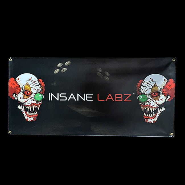 Vinyl Banner Classic Logo Asylum Table