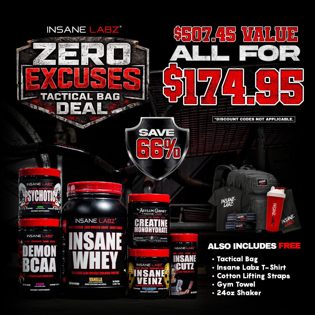 ZERO Excuses Tactical Bag Deal Default Title #MWS Options 1