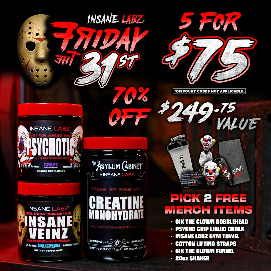 Friday The 31st | Pick 5 [Mix & Match 2 Pres] For $75 – Insane Labz