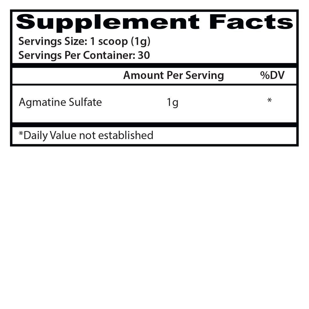 Asylum Cabinet Agmatine Sulfate