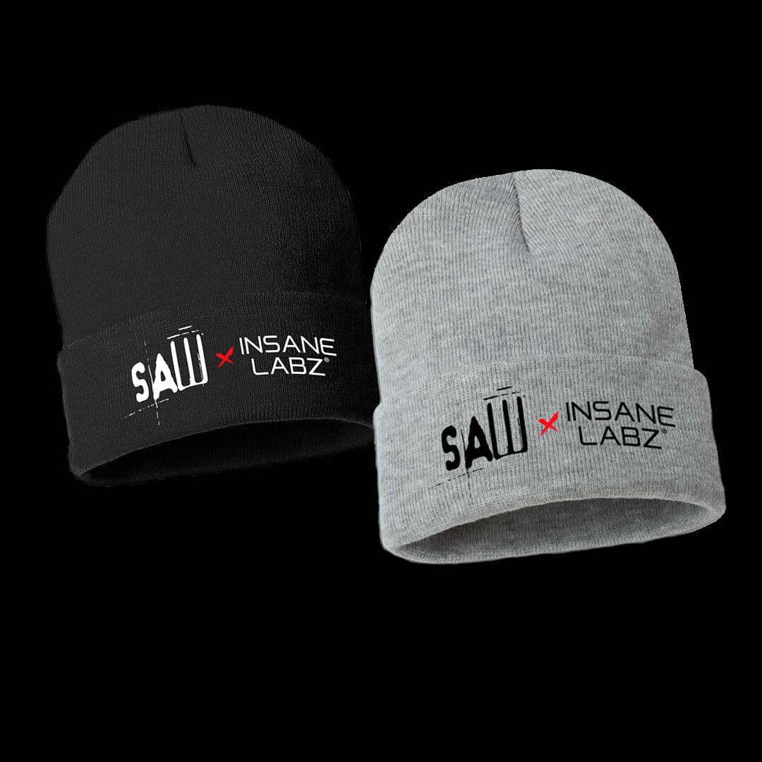 SAW x Insane Labz Beanie Black