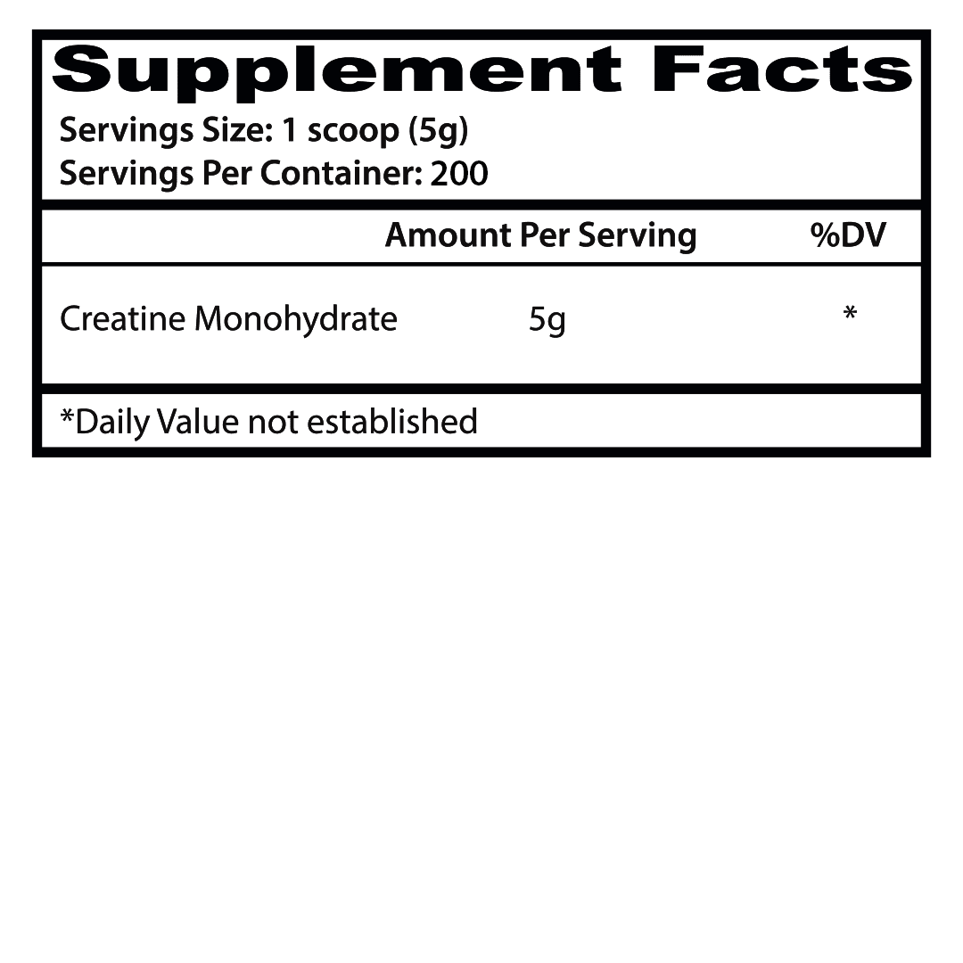 FLASH SALE | $24.95 for 200 Servings Creatine Monohydrate