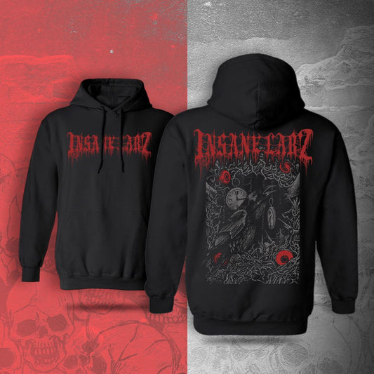 Black Death Metal Hoodie
