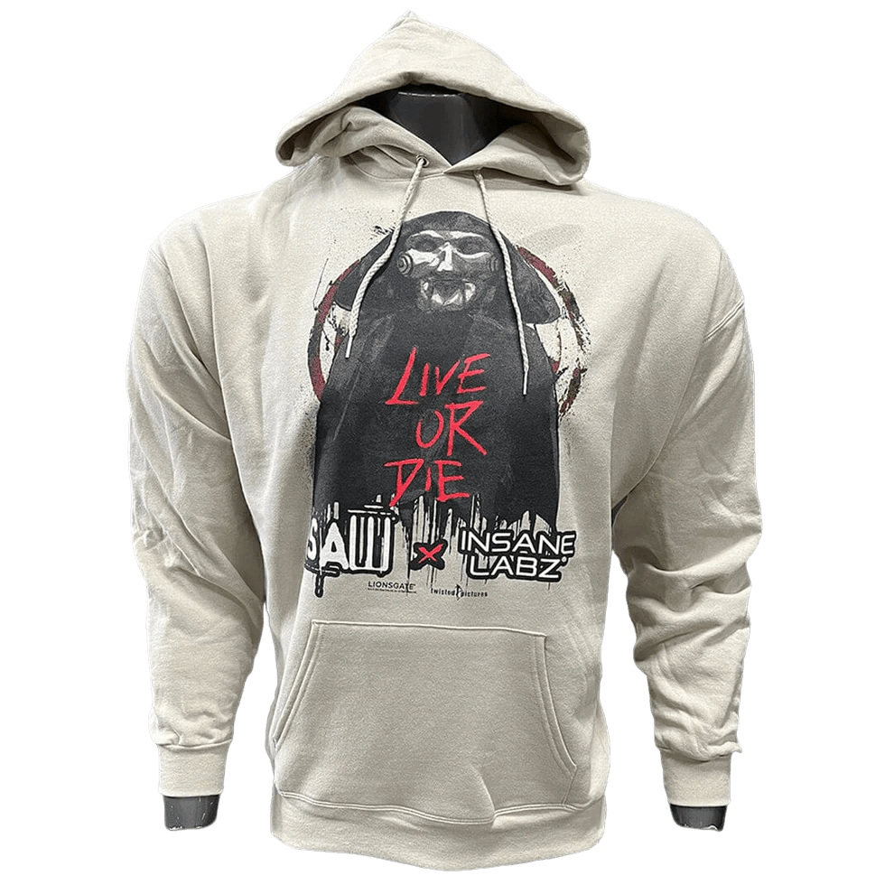 SAW x Insane Labz Live or Die Hoodie