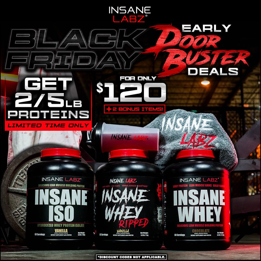 Door Buster Deal: Mix n Match Any TWO 60 Svg Proteins + FREE Merch