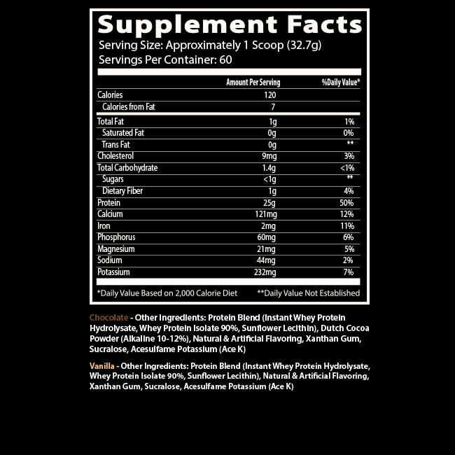 Insane Iso - Premium Whey Isolate (60 svgs)