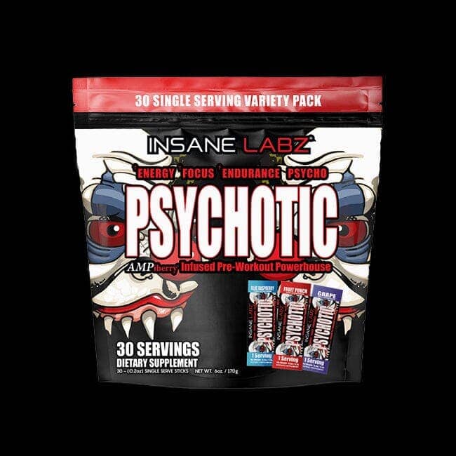 Psychotic 30 Stick Packs Variety Pack