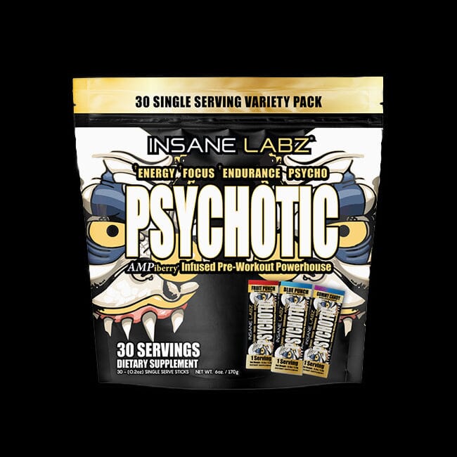 Psychotic Gold 30 Stick Packs Variety Pack