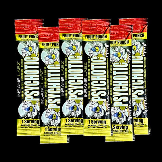 Psychotic Gold Sample - Fruit Punch (6 Pack)