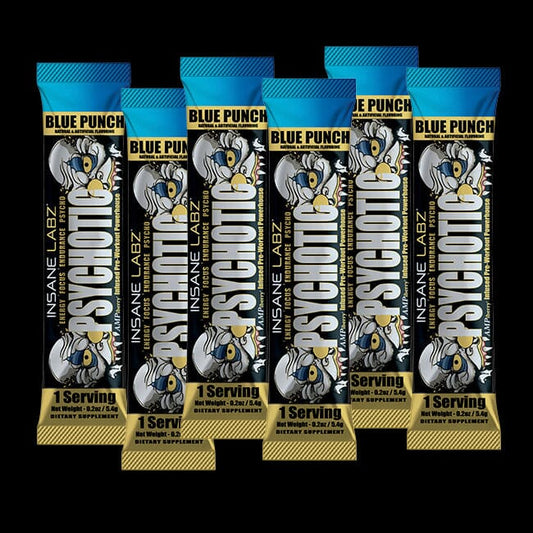 Psychotic Gold Sample - Blue Punch (6 Pack)