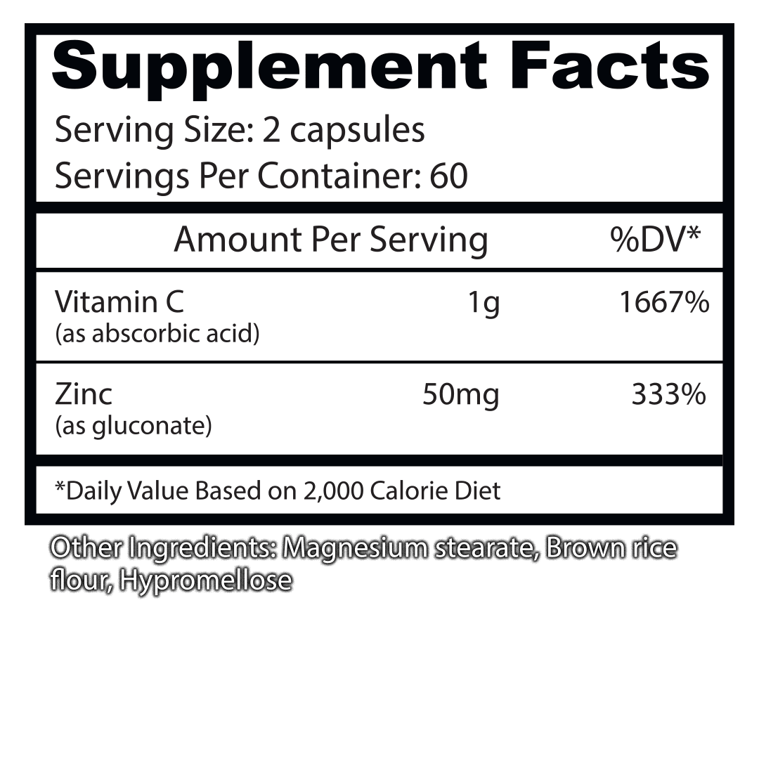 Asylum Cabinet Vitamin C + Zinc