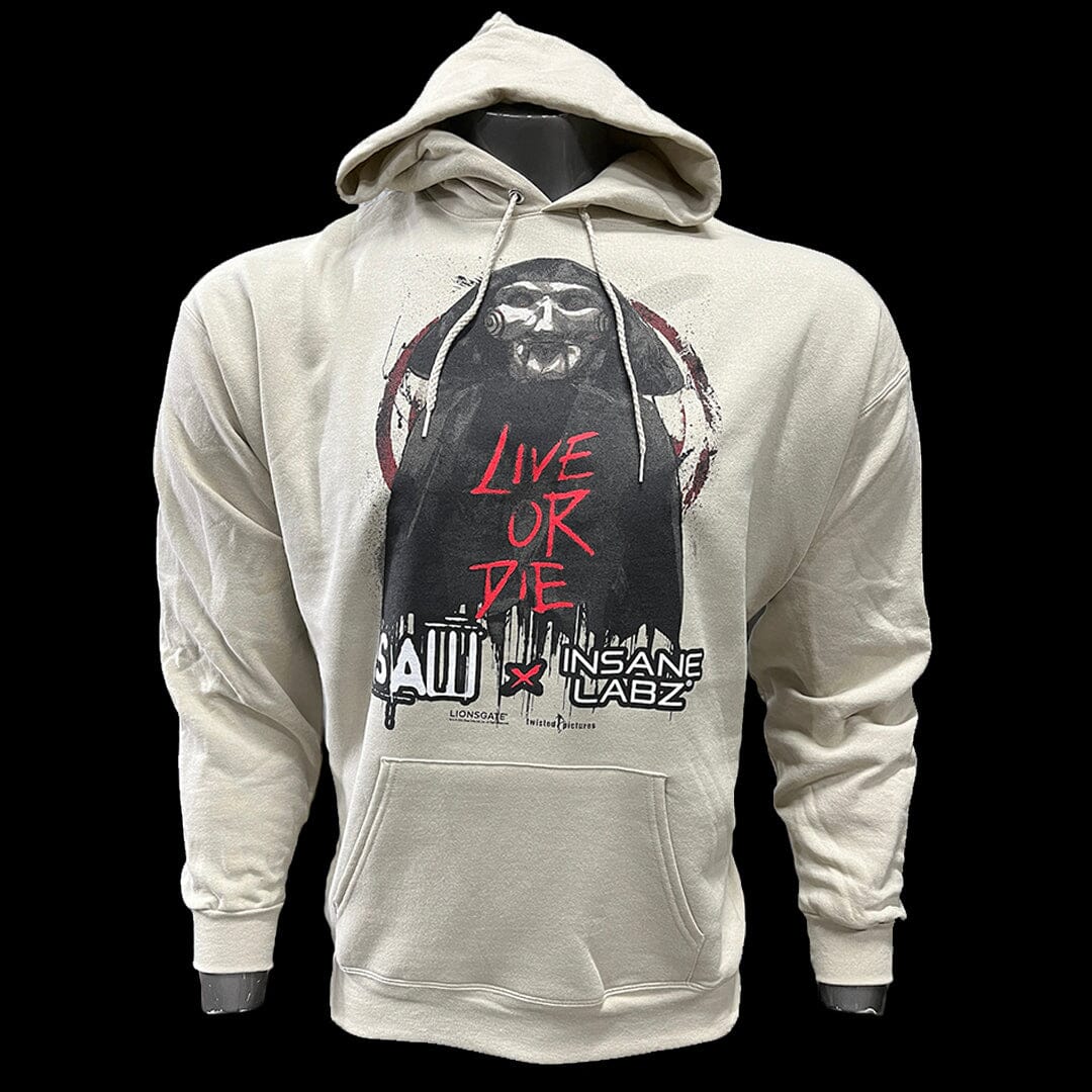 SAW x Insane Labz Live or Die Hoodie