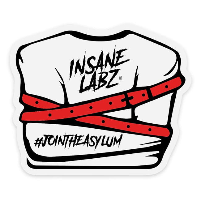 Insane Labz Straight Jacket Sticker 