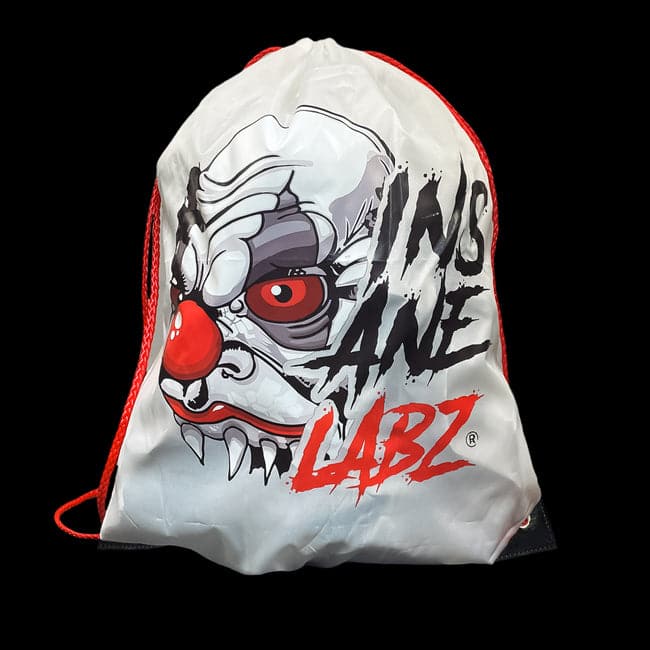 Insane Labz Drawstring Bag White