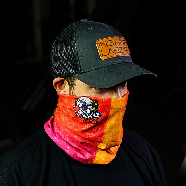 Insane Labz Neck Gaiter & Face Shield Summer Series with "6ix" the Clown