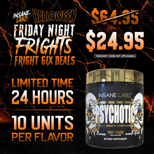 FNF 6IX: $24.95 Psychotic Gold Flash Sale 