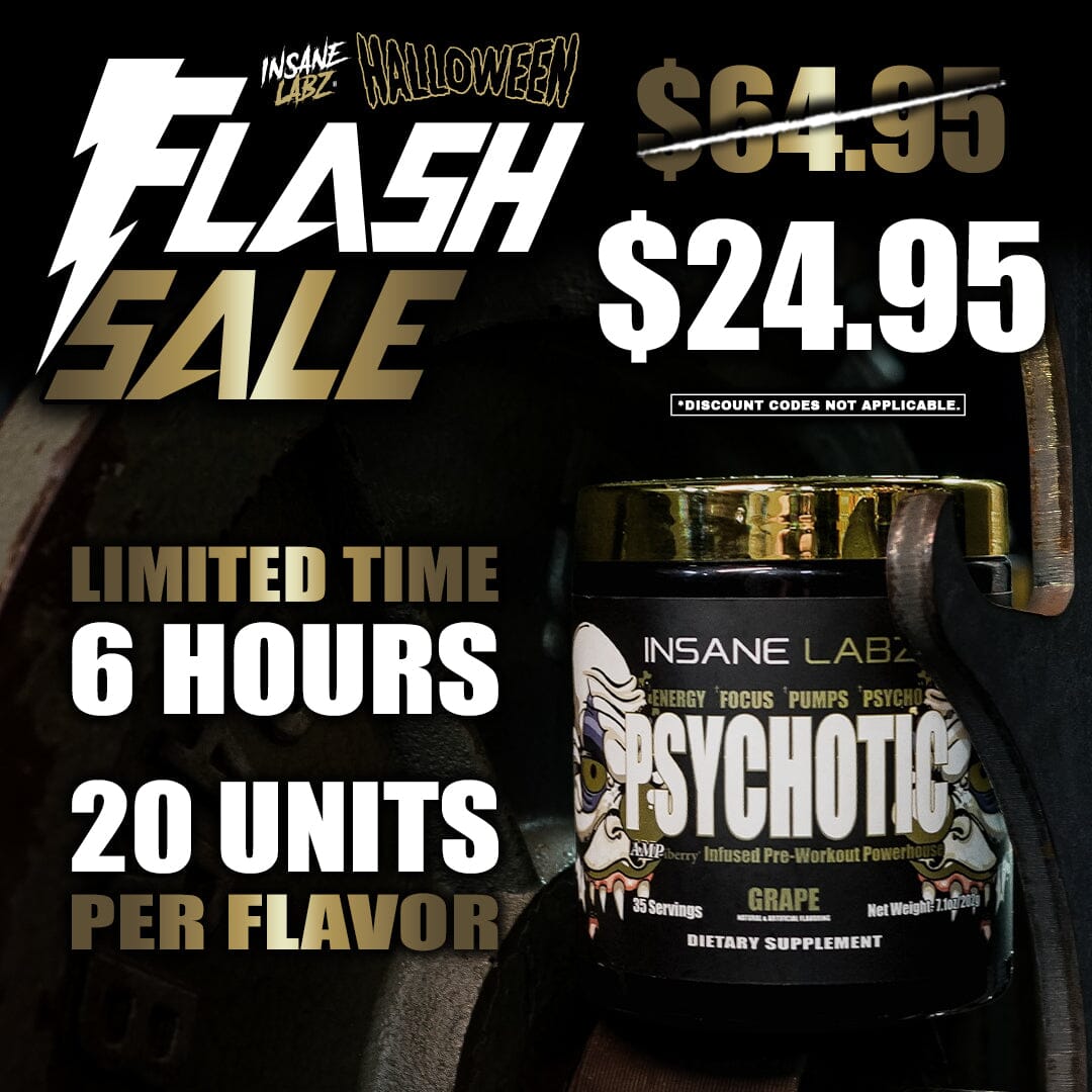$24.95 Psychotic Gold Flash Sale 