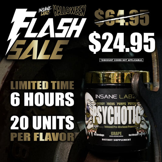 $24.95 Psychotic Gold Flash Sale 