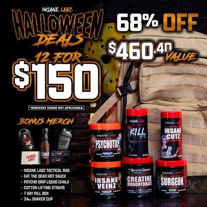 Halloween Deals: 12 for $150 [$460.40 Value] Default Title #MWS Options 1 