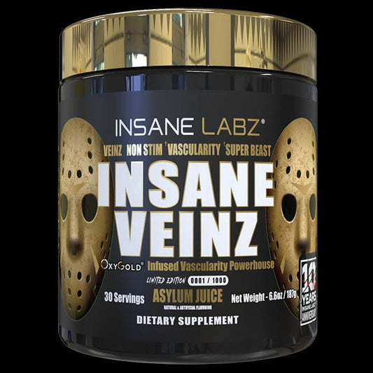 Insane Veinz Gold LTD EDITION Asylum Juice 