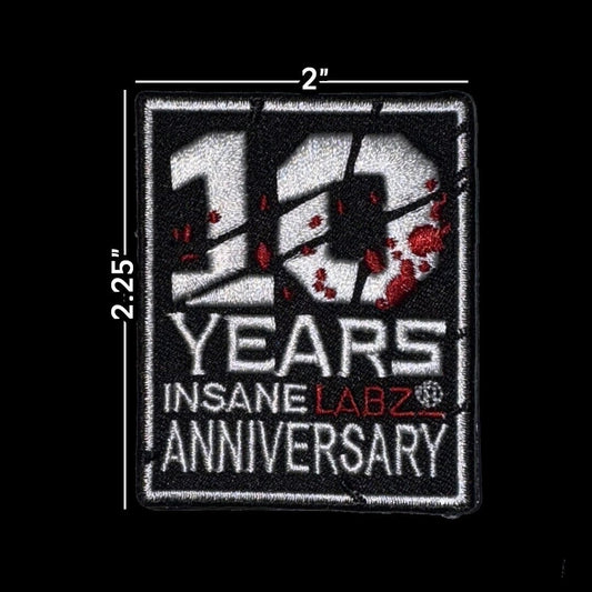 Insane Labz 10 Year Anniversary Patch 