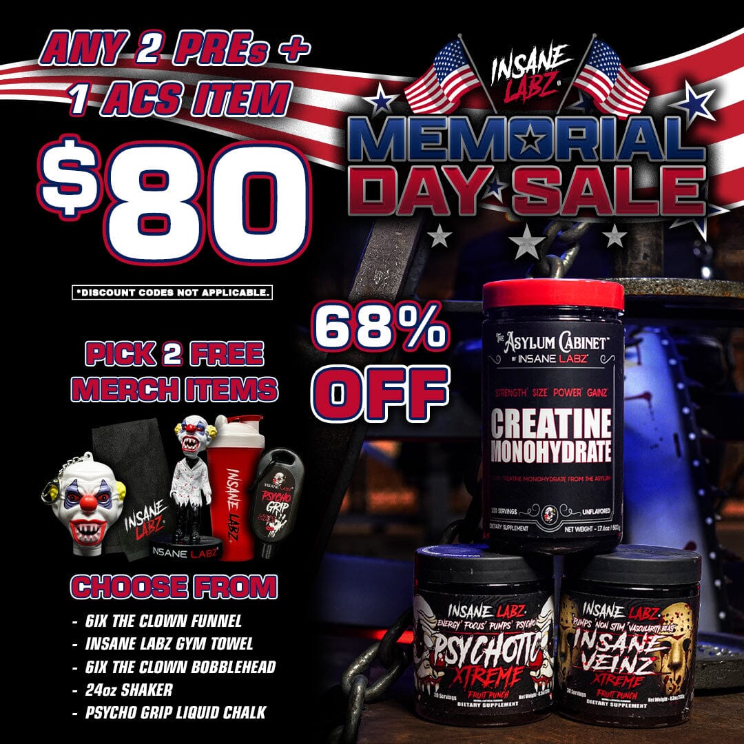 MEMORIAL DAY DEAL: BUY ANY 2 PRES + ACS PRODUCT FOR $80 [PLUS 2 FREE MERCH] 