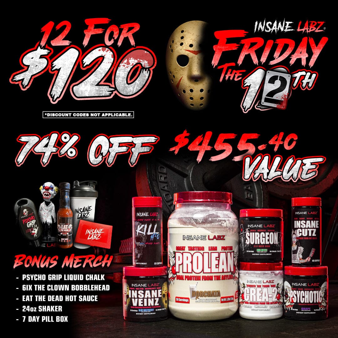 Friday the 12th Deal: 12 for $120 [$455.40 value] 