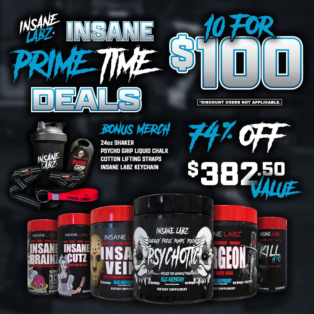 Insane Prime Time Deals 10 for $100 
