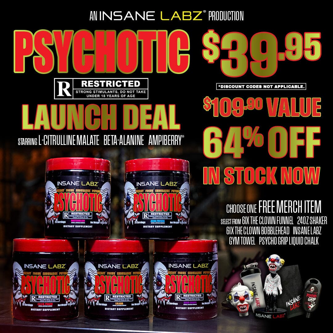 Psychotic Rated-R Launch Deal 