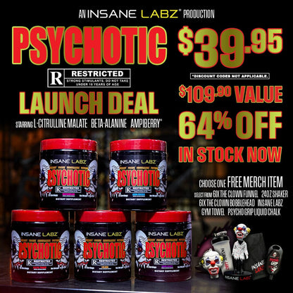 Psychotic Rated-R Launch Deal 