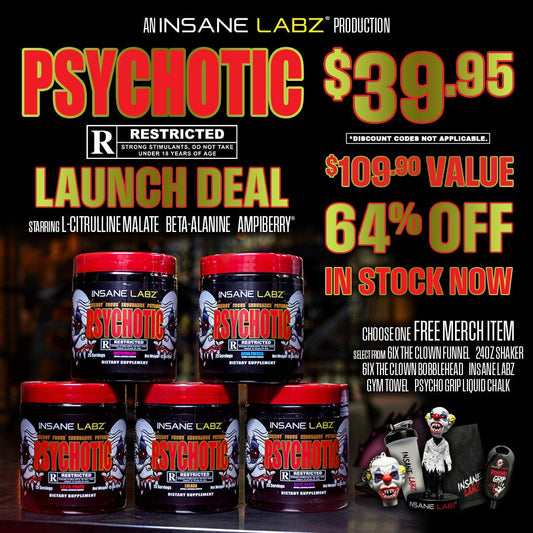 Psychotic Rated-R Launch Deal 