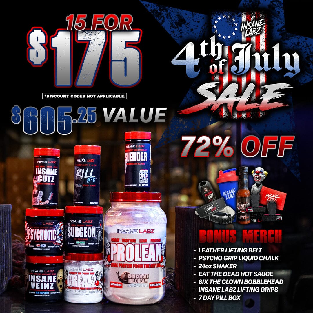 4th of July: 15 for $175 [$605.25 VALUE] 