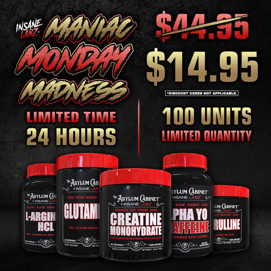 Maniac Monday Madness: $14.95 Select ACS Product [Incl. Creatine!] 