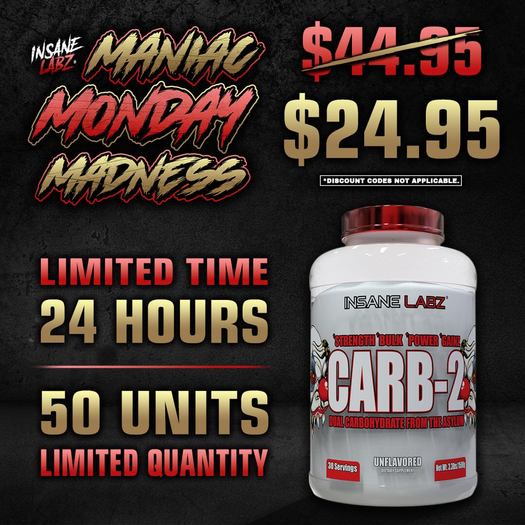 Maniac Monday Madness: $24.95 Carb-2 