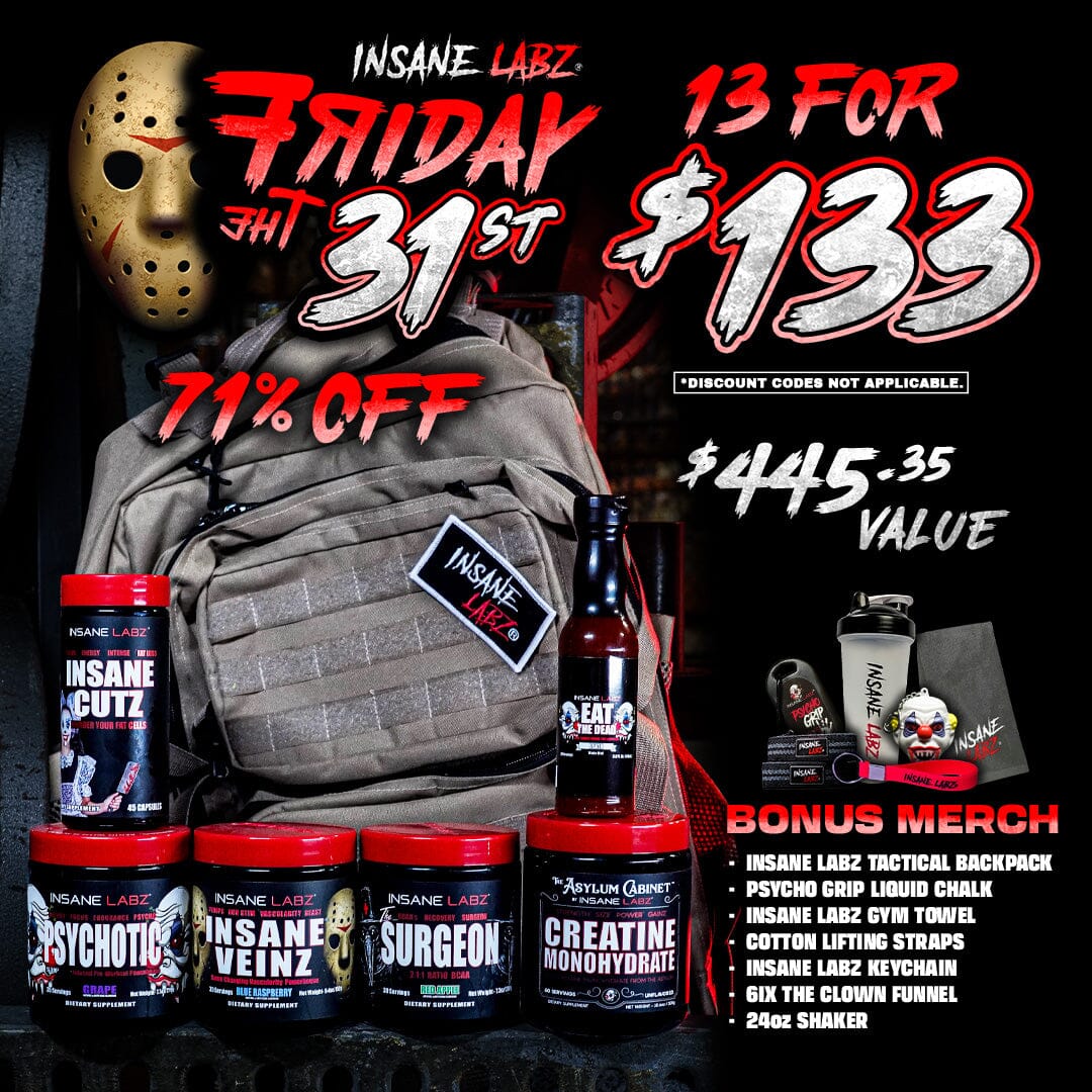 Friday the 31st | 13 for $133 