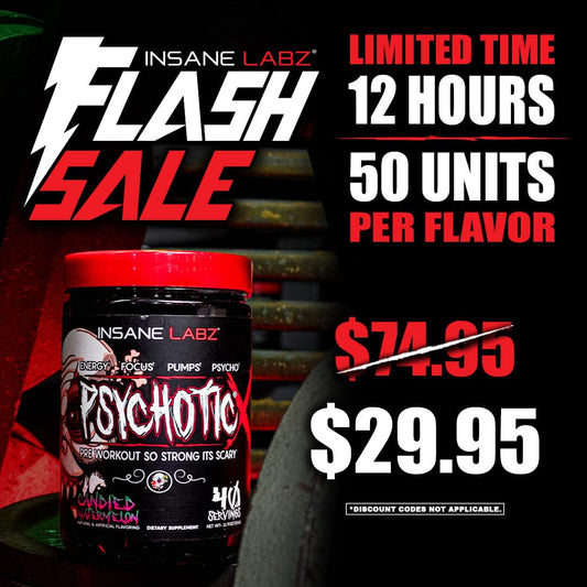 $29.95 Psychotic X Flash Sale 