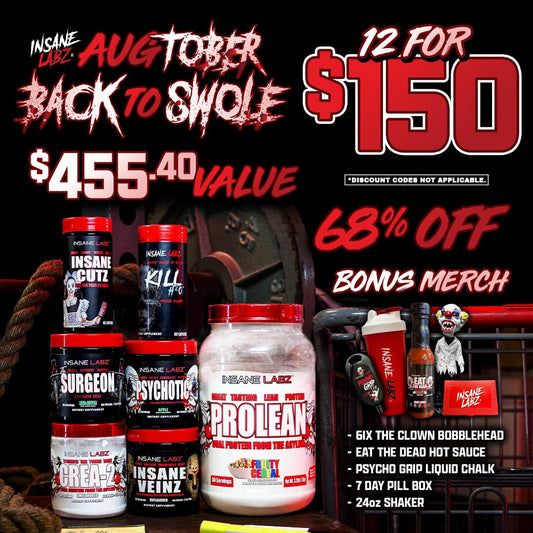augTOBER: Back to Swole 12 for $150 [$455.40 Value] 