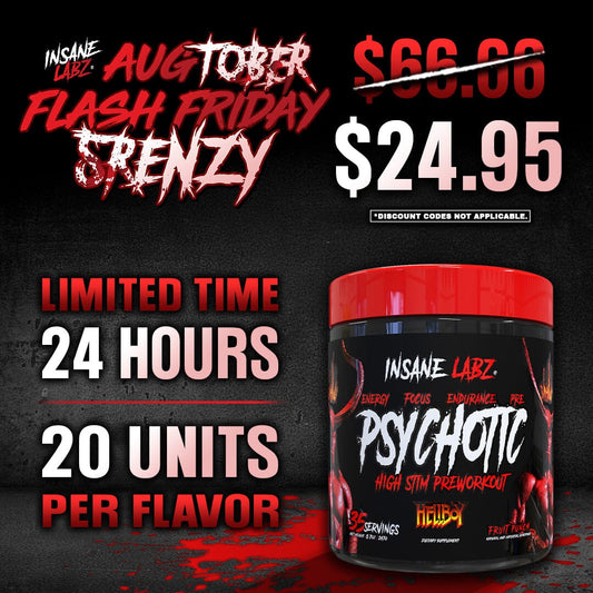 augTOBER Flash Friday 5renzy: $24.95 Psychotic HELLBOY 