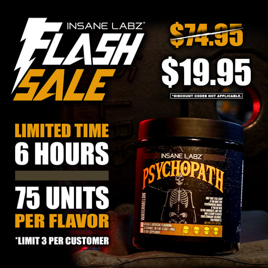 $19.95 Psychopath Flash Sale | Limit 3 Per Customer