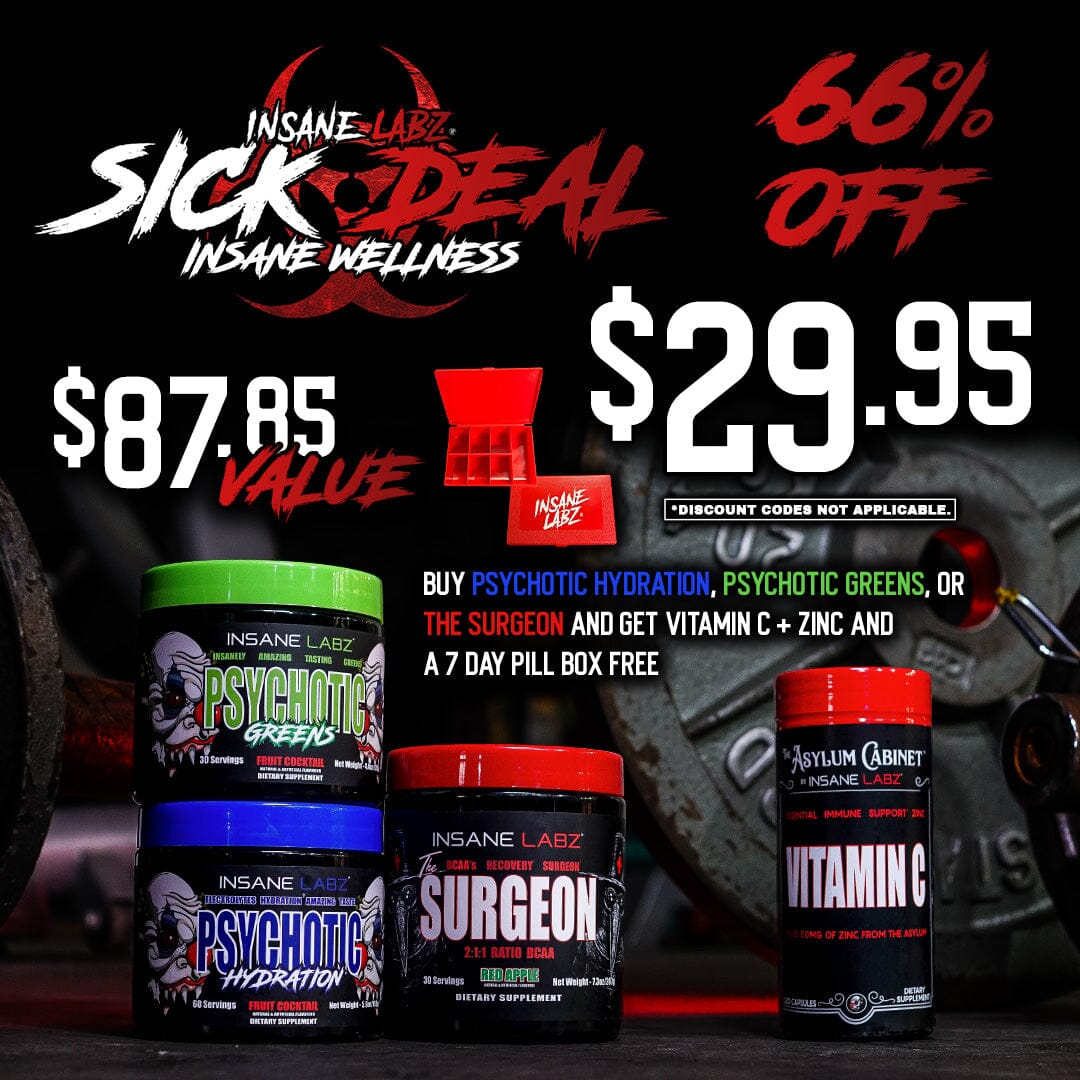 Sick Deal. Insane Wellness. [$87.85 Value] 