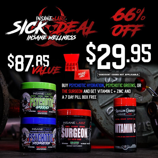 Sick Deal. Insane Wellness. [$87.85 Value] 