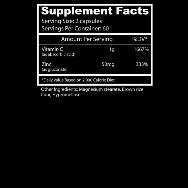 Asylum Cabinet Vitamin C + Zinc 