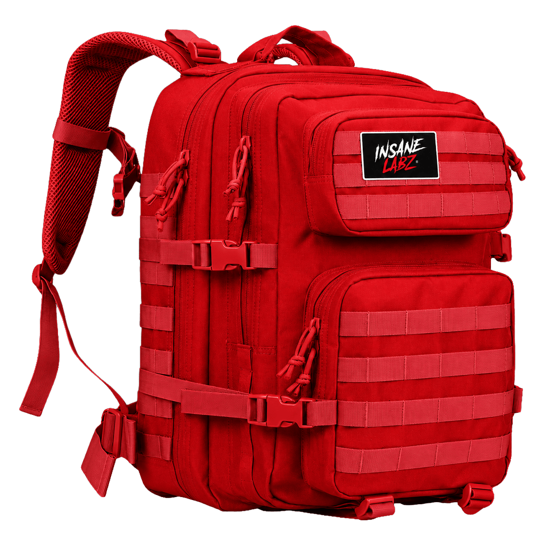 Insane Labz Tactical Backpack Red 