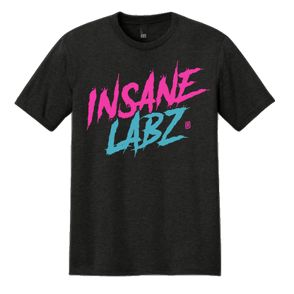 Insane Labz Logo Tee Stone Black [Miami Logo] S 