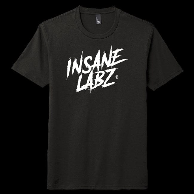 Insane Labz Logo Tee Black [White Logo] S 