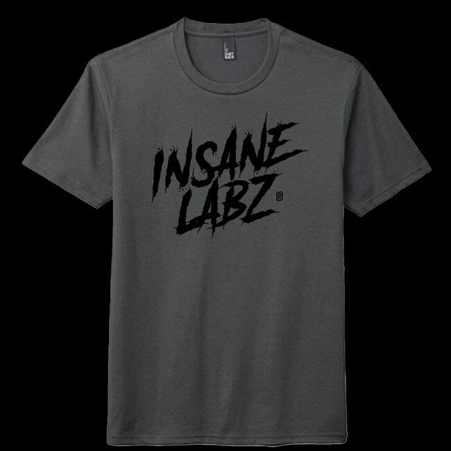 Insane Labz Logo Tee Charcoal [Black Logo] S 