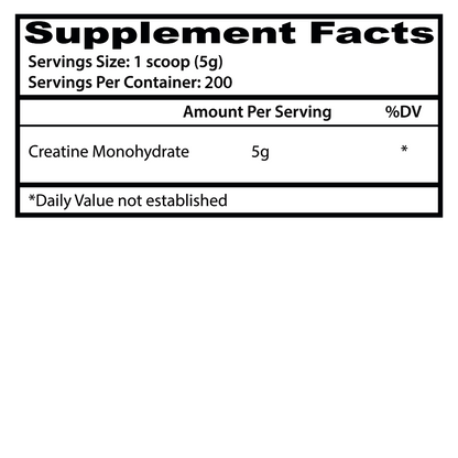 FLASH SALE | $24.95 for 200 Servings Creatine Monohydrate 